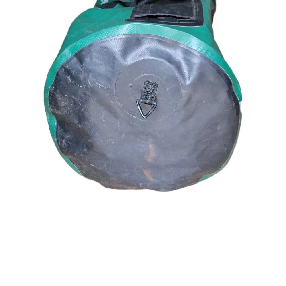 Vintage 90's Alaska North Slope Alpine Spill Response Team Dry Duffel Bag 105L